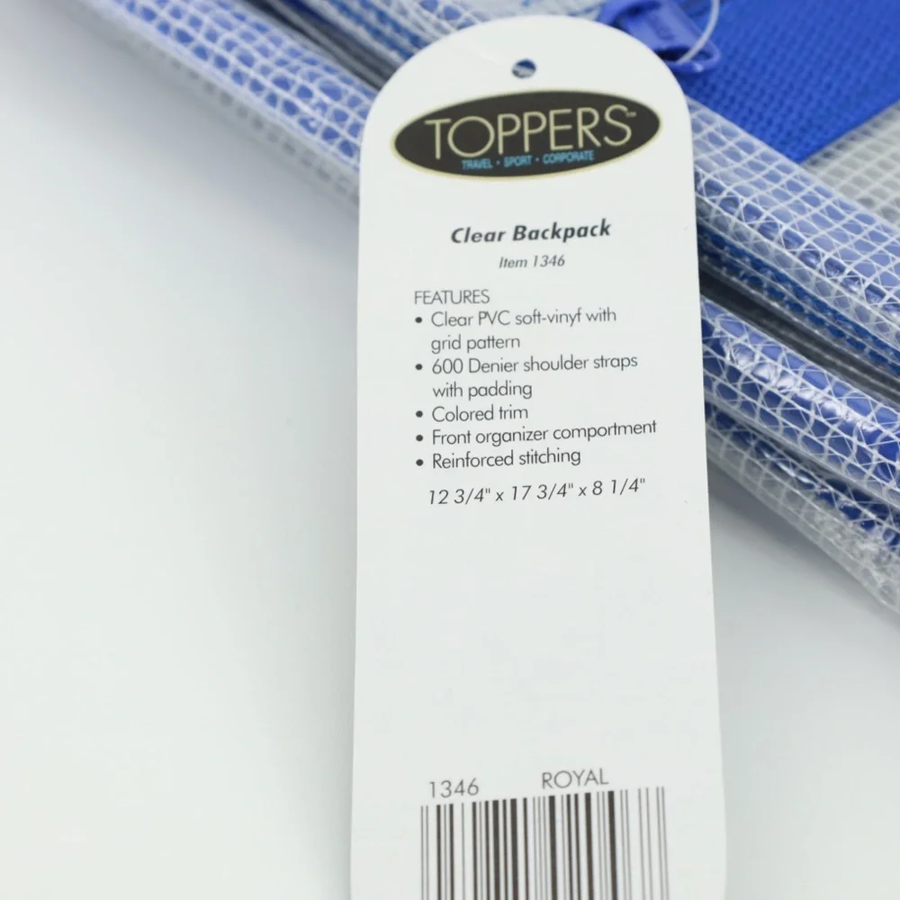 Toppers‎ Clear Backpack